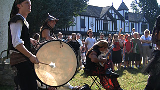 Performances Outside Gate at Maryland Renaissance Festival